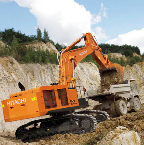 Excavadora de grandes dimensiones - ZX870LCH-5G - Hitachi Construction Machinery Europe - con orugas / para obra de construcción / para minas y canteras