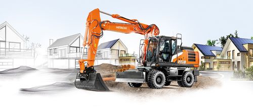 Excavadora intermedia - ZX220W-7 - Hitachi Construction Machinery