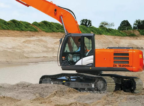 Excavadora de gran alcance - ZX200LC-5G SLF - Hitachi Construction Machinery Europe - intermedia / con orugas / para obra de construcción