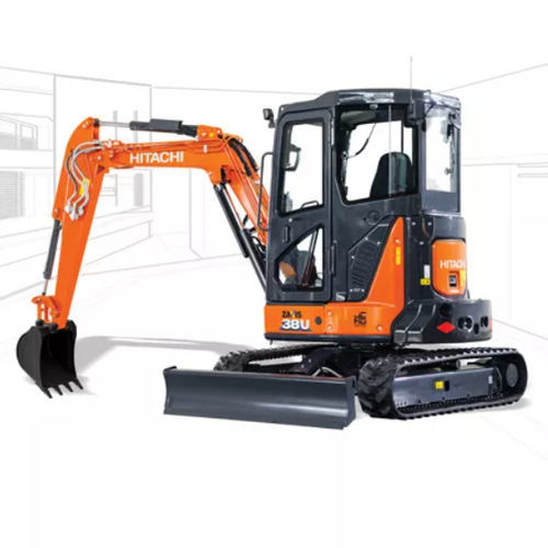 Miniexcavadora - ZX38U-6 - Hitachi Construction Machinery Europe - con orugas / para obra de construcción / de radio corto