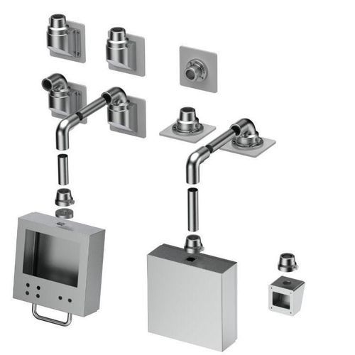 Sistema de brazo de soporte de acero inoxidable - TK048 - TEKNOKOL Support Arm and Enclosure systems - para panel de control / de aluminio / para aparato