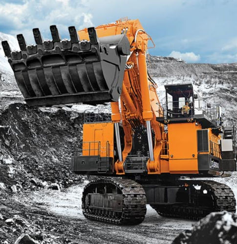 Excavadora de grandes dimensiones - EX5600-7, FCO - Deere-Hitachi Construction Machinery - con orugas / Tier 4 final / para minas y canteras