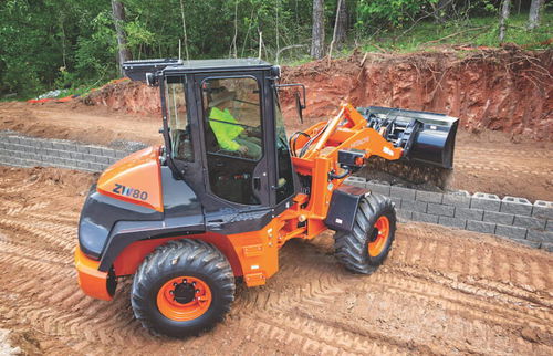 Cargadora de ruedas - ZW80-5B - Deere-Hitachi Construction Machinery - compacta / compacta