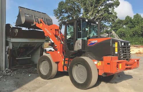 Cargadora de ruedas - ZW120-6 - Deere-Hitachi Construction Machinery - compacta / compacta