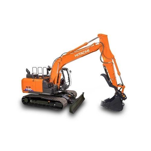 Excavadora intermedia - ZX130-6 - Deere-Hitachi Construction Machinery - con orugas / Tier 4 final / para obra de construcción