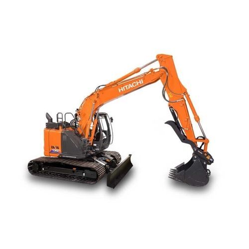 Excavadora de radio corto - ZX135US-6 - Deere-Hitachi Construction Machinery - intermedia / con orugas / Tier 4 provisional