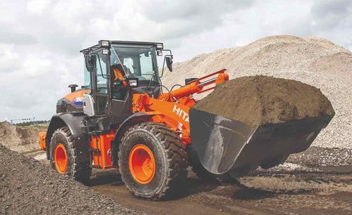 Cargadora de ruedas - ZW150-6 - Deere-Hitachi Construction Machinery - para obra