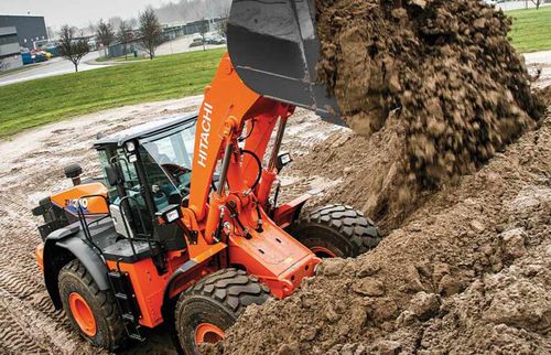 Cargadora de ruedas - ZW310-6 - Deere-Hitachi Construction Machinery - para obra