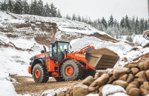 Cargadora de ruedas - ZW370-6 - Deere-Hitachi Construction Machinery - para obra / para minas y canteras