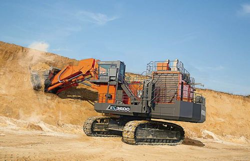 Excavadora intermedia - EX3600-7B, T4F - Deere-Hitachi Construction Machinery - con orugas / diésel / para minas y canteras