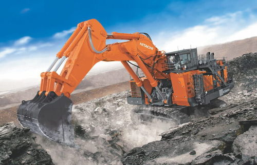 Excavadora intermedia - EX8000-7B, T4F - Deere-Hitachi Construction Machinery - con orugas / diésel