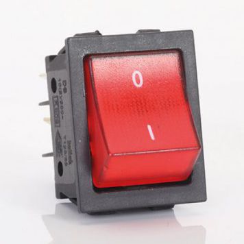 Interruptor enteramente luminoso - DS Series - Boltek Plastik - basculante / bipolar / IP40