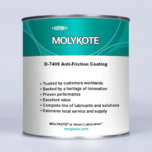 Barniz de deslizamiento de grafito - MOLYKOTE® D-7409  - Dow Corning - de bisulfuro de molibdeno / de bisulfuro de molibdeno / lubricante seco