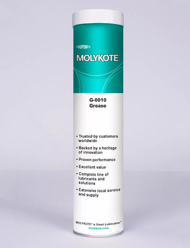 Grasa de lubricación - MOLYKOTE® G-0010  - Dow Corning - a base de aceite mineral / de poliúrea / para rodamiento