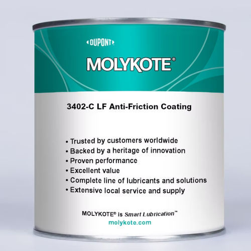 Barniz de deslizamiento de bisulfuro de molibdeno - MOLYKOTE® 3402-C LF - Dow Corning - de bisulfuro de molibdeno / lubricante seco
