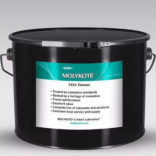 Diluyente a base de solvente - MOLYKOTE® 7415 - Dow Corning - de limpieza