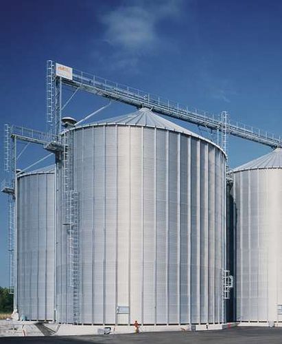 Silo con fondo plano - FP series - MULMIX - para cereales / de acero / para la agricultura