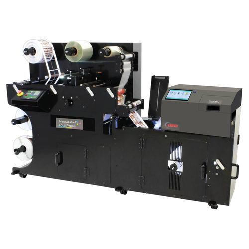 Máquina de impresión de inyección de tinta UV - DLP-2100 - NEURALABEL - para etiquetas / de color / en línea