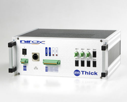 Sistema de medición de espesor - M-thick - NIROX - óptico / interferométrico / para vidrio