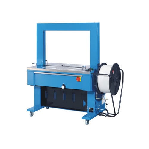 Flejadora automática - SM 6000 - OMSTRAP - para cajas de cartón / de paquetes / para cintas de flejado de polipropileno