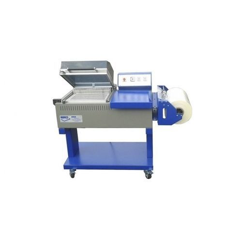 Máquina de embalaje semiautomática - SM 4030 - OMSTRAP - de campana / de film termorretráctil / móvil