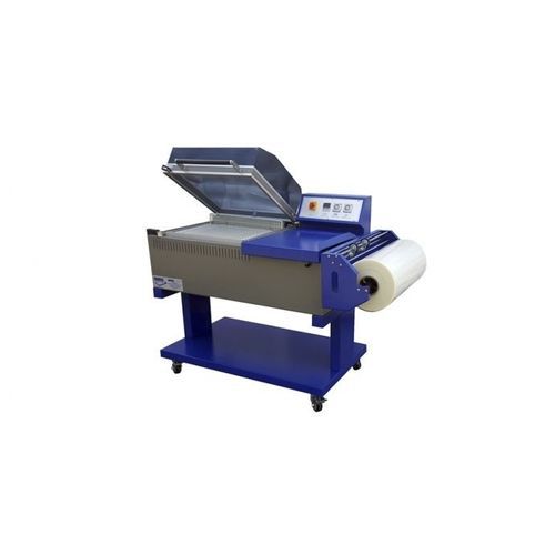 Máquina de embalaje semiautomática - SM 5540 std - OMSTRAP - de campana / de film termorretráctil / móvil
