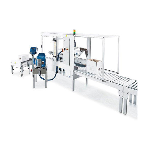 Selladora automática - GOLDTAPE 56FL HMT-56FL HMT XL - MARCHETTI PACKAGING S.r.l. - para cierre de cajones de cartón / para cajas