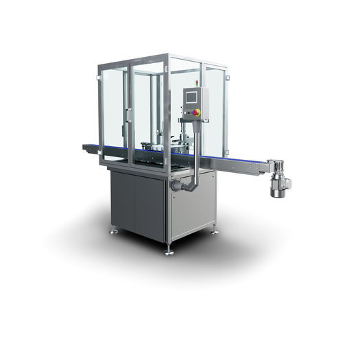 Llenadora tapadora automática - AQUILA - ALSYSTEMS - de frasco / rotativa / volumétrica
