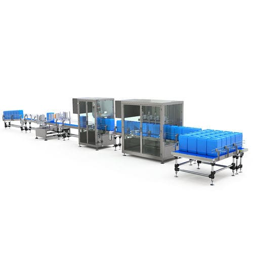 Máquina de llenado y cierre de botellas - AURIGA - ALSYSTEMS - para aplicaciones farmacéuticas
