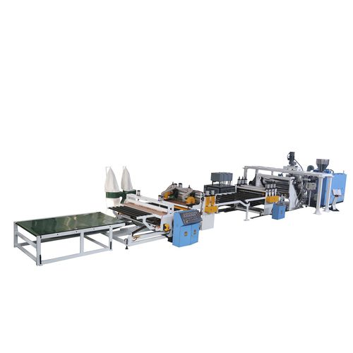 Línea de extrusión para paneles de plástico - GW1 series - GPM Machinery (Shanghai) - de alimentos / acrílica / para policarbonato