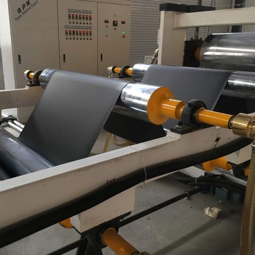 Línea de extrusión de placas - GW series - GPM Machinery (Shanghai) - de cinta / para termoplásticos / para hojas de espuma