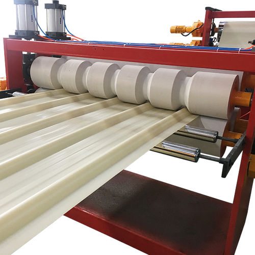 Línea de extrusión de placas - GSZ80 series - GPM Machinery (Shanghai) - para termoplásticos / para PVC / para paneles ondulados