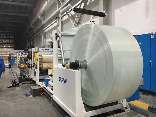 Línea de producción de piezas de material compuesto - GPM Machinery (Shanghai) - de tubos / continua