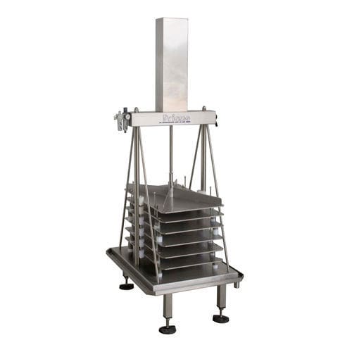 Prensa para queso vertical - PRIAMO FOOD TECHNOLOGIES - neumática / de pasta dura / de acero inoxidable