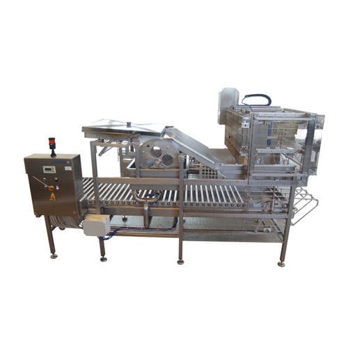 Porcionadora de queso feta - PRIAMO FOOD TECHNOLOGIES - de pasta blanda / automática / con transportador