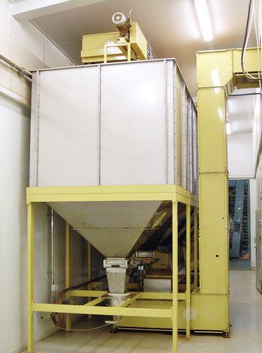 Silo de fondo cónico - VERTI - I - PRO-TECH ITALIA - empernado / para pellets / para cereales