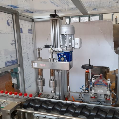 Encapsuladora de doble cabezal - CAP 02L  - RAV SISTEMI - lineal / electroneumática / automática