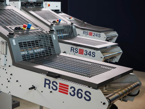 Apiladora para revistas y periódicos - RS series - RIMA - automática / manual / continua