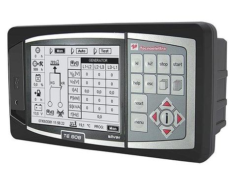 Controlador para grupo electrógeno automático - TE808 series - Tecnoelettra