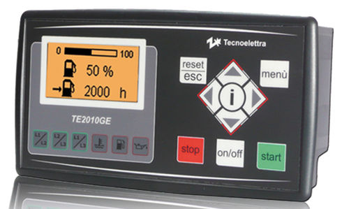 Controlador para grupo electrógeno automático - TE2010 GE - Tecnoelettra