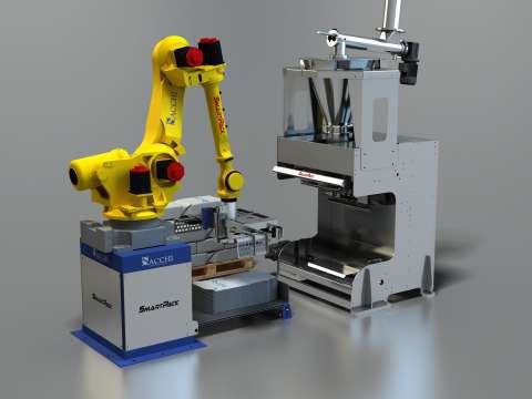 Célula robotizada de empaque - SmartPack  - SACCHI F.LLI - compacta