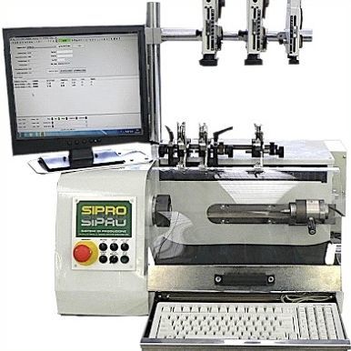 Máquina de bobinado monohusillo - TWM 01 - SIPRO - de hilos / automática / para uso intensivo
