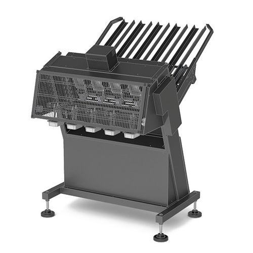 Máquina apiladora desapiladora para la industria alimentaria - BELLINI & MEDA - para manguera / controlada por ordenador / continua