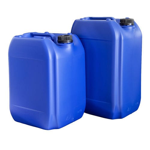 Jerricán de plástico - Mitank EVO - BERGAMASCHI PLASTICA - rectangular / con asas