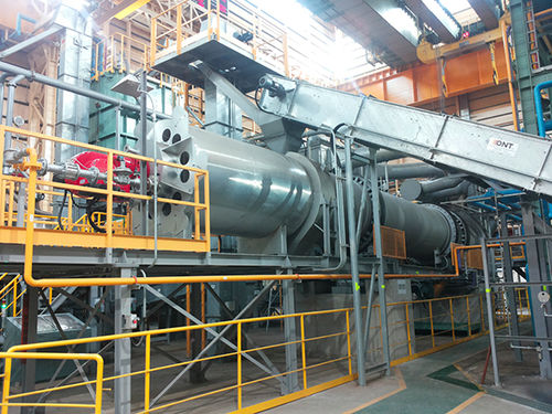 Secador rotativo - TYPE I - CIMMA - continuo / para la industria química / para obra de construcción