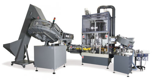 Encapsuladora neumática - MIRAY® series - CMI INDUSTRIE - multicabezal / automática / para productos cosméticos