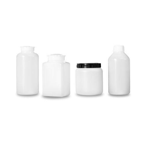 Botella de LDPE - CX series - CON PLAX NEW PAC - para la industria química / para la industria alimentaria / para líquido