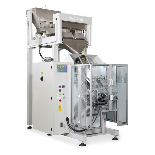 Ensacadora inclinada - D-70 series - DOLZAN IMPIANTI - flow-pack / para la industria agroalimentaria / con pesadora lineal