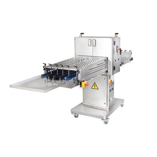 Cortadora rebanadora de pan automática - BDP-2D series - DOVAINA UAB - semiautomática / con disco de corte / horizontal