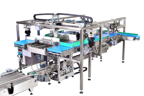 Sistema de carga semiautomático - DOVAINA UAB - automatizado / para la industria agroalimentaria